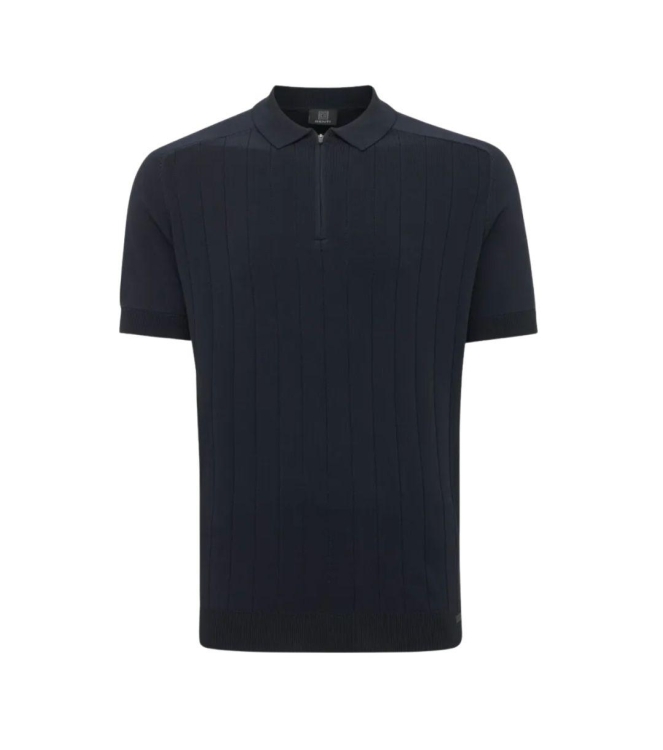 Genti Polo zip SS 010 Navy