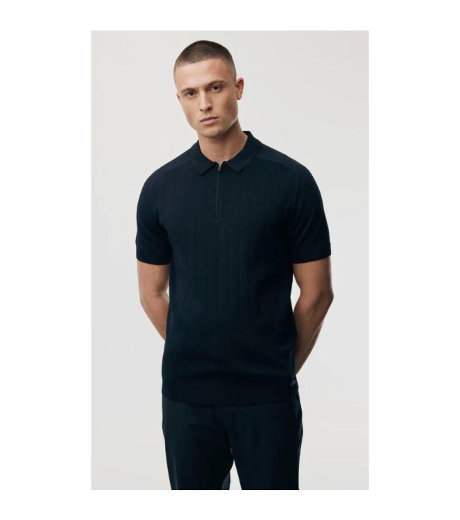 Genti Polo zip SS 010 Navy
