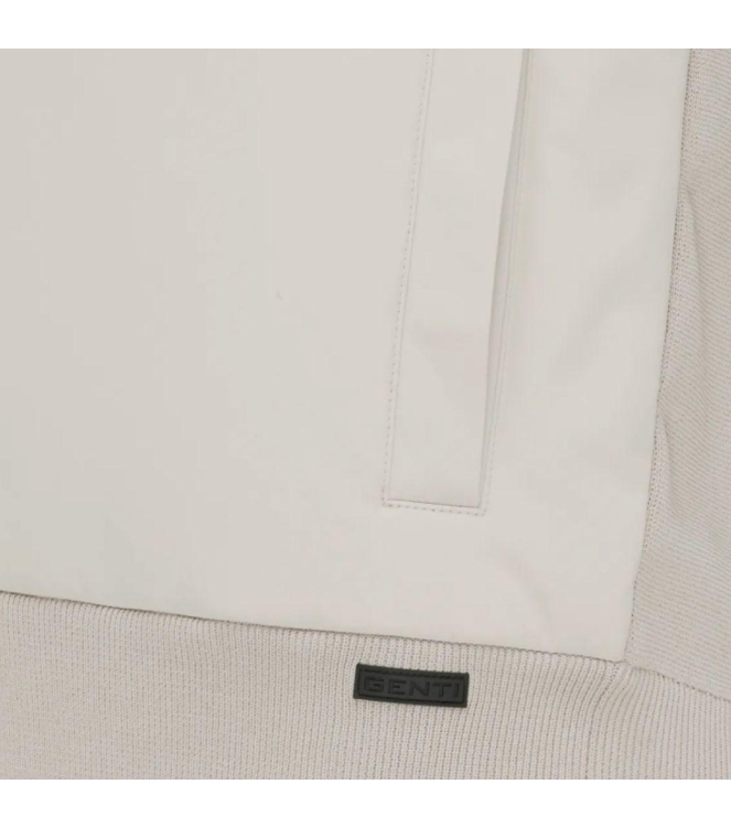 Genti Jacket zip ls 148 Brown