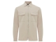 Genti Oaks shirt jacket zip 046 Light brown
