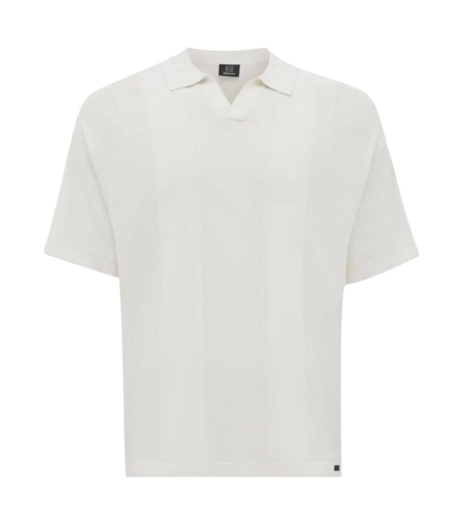 Genti Polo no buttons ss 039 Off white