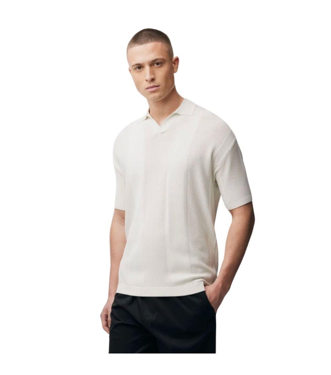 Genti Polo no buttons ss 039 Off white