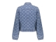 Geisha Jeansjacket jacquard circles 827 Mid blue denim