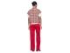 Geisha Track pants 450 Red
