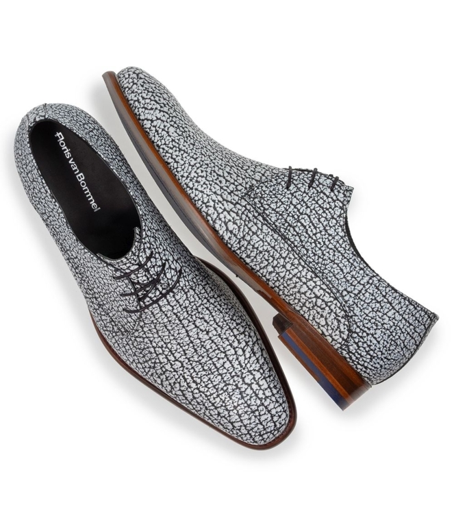 Floris van Bommel Floris Dressed Black Printed leathe 1Black