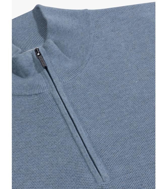 Cavallaro Levanzio Half Zip Pullover 600000 Light blue