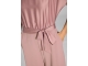 Swing Jumpsuit aus Material-Mix 682 Vintage pink