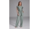 Swing Jumpsuit aus Material-Mix 583 Soft green