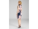 Swing Etuikleid aus floral bedrucktem Scu 3001 Navy/multi