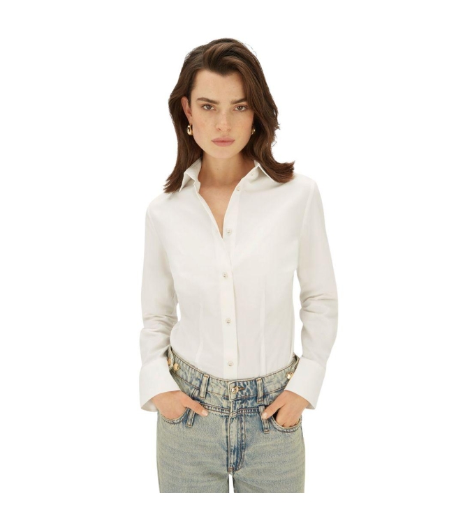 Josh V GAEL fitted body blouse 033 off white