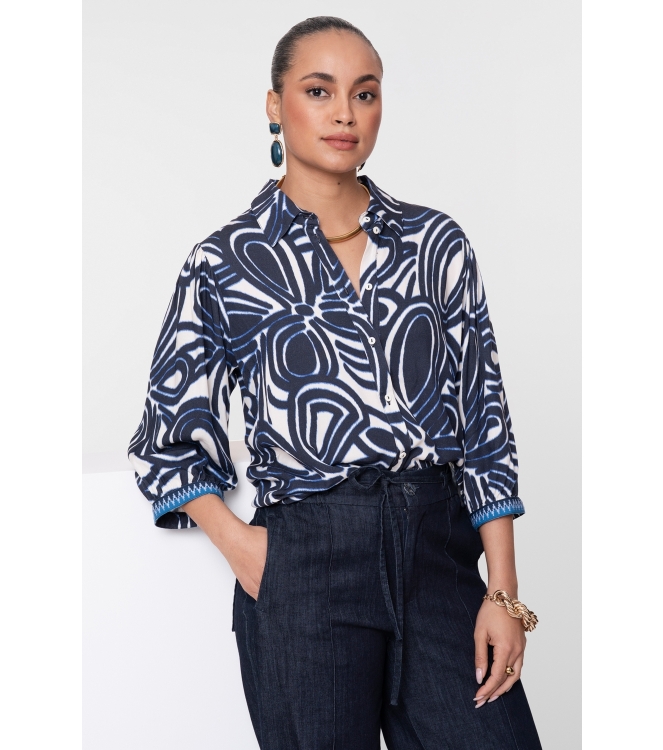 Geisha blouse 718 Ecru