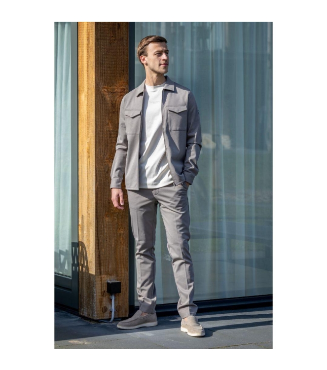 Cavallaro Zaverio Trousers 840006 Taupe melange