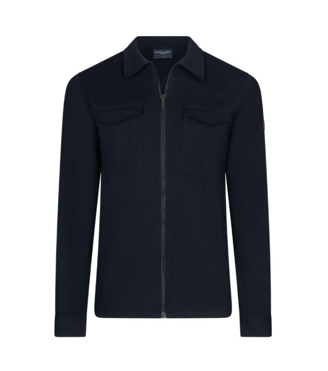 Cavallaro Zerino Overshirt 699 Dark blue