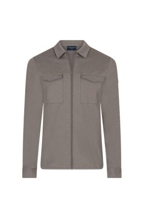 Cavallaro Zaverio Overshirt 840006 Taupe melange