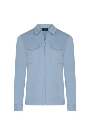 Cavallaro Zaverio Overshirt 600006 Light blue melange