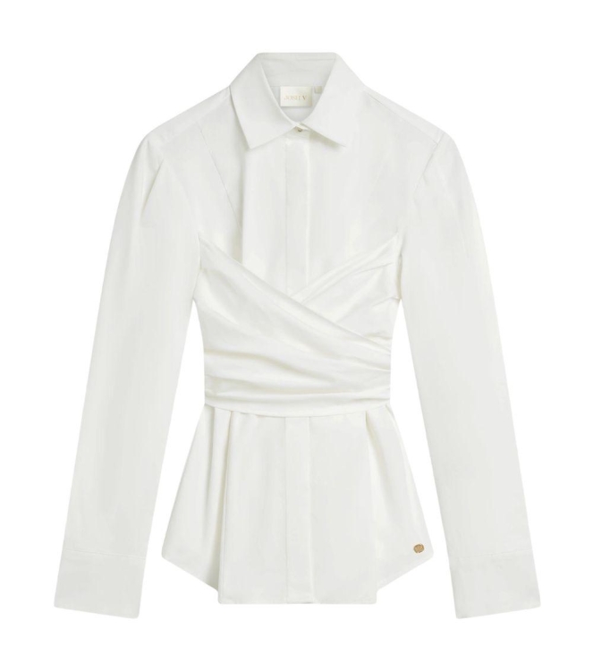 Josh V LUANN fitted blouse 033 off white