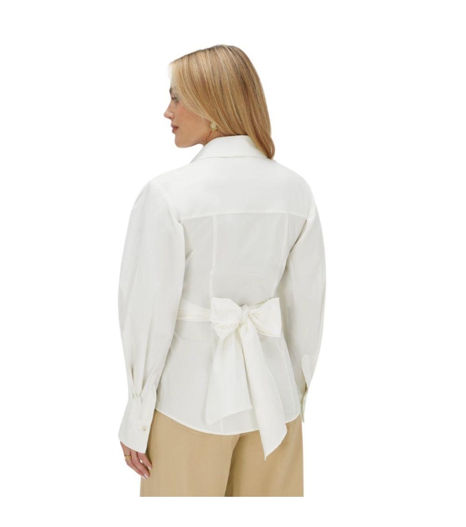 Josh V LUANN fitted blouse 033 off white