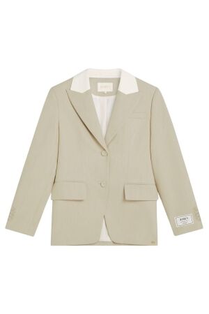 Josh V NILA fitted blazer 296 ecru melange