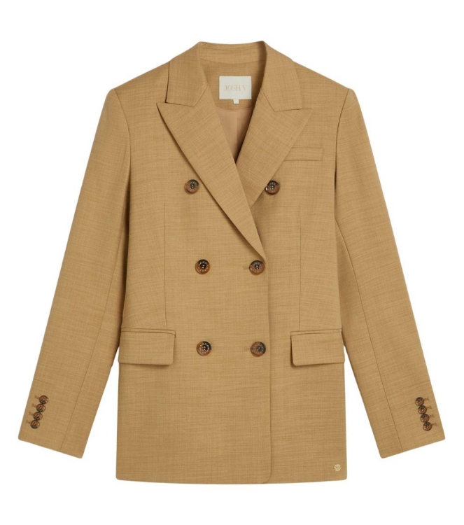 Josh V SANNE fitted blazer 605 light camel