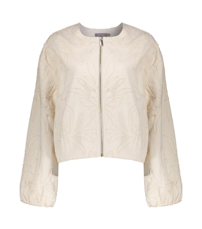Geisha Jacket embroidery 718 Ecru