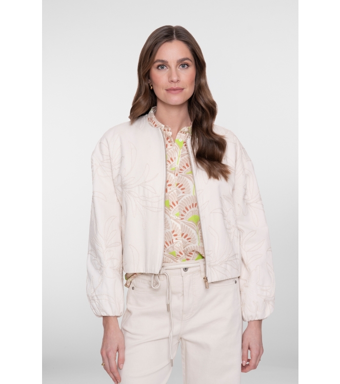 Geisha Jacket embroidery 718 Ecru