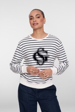 Geisha Sweat striped 675 Navy