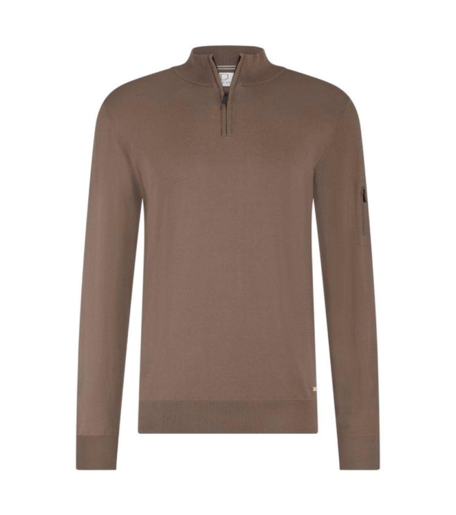 Born with Appetite Race Pull Halfzip 2002 Tabacco