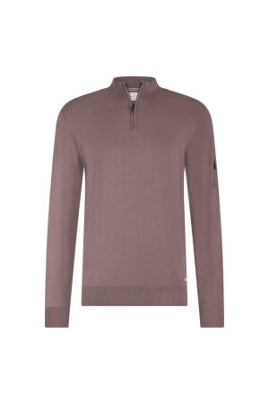 Born with Appetite Race Pull Halfzip 5005 Faded plum