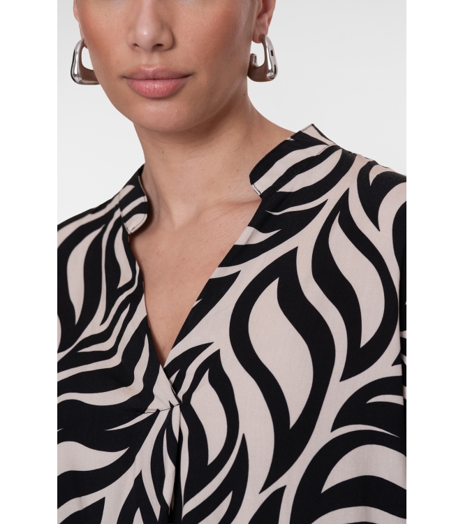 Geisha Top bi-color 999 Black