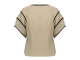 Geisha Pullover raglan V-neck 721 Light sand