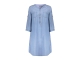 Geisha Dress lyocell ropes 830 Bleached denim