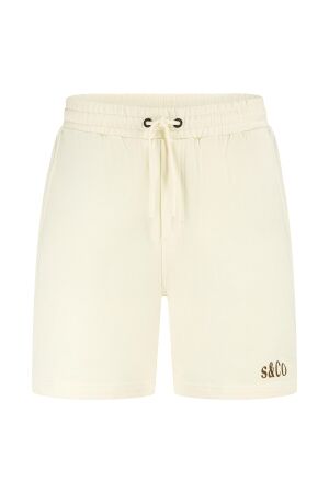 Supply en Co Fisher Sweat Short 1002 Offwhite