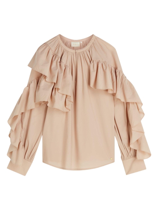 Josh V BODINA regular fit blouse 813 dusty pink