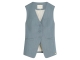 Josh V REIGN fitted gilet 625 sky blue melange