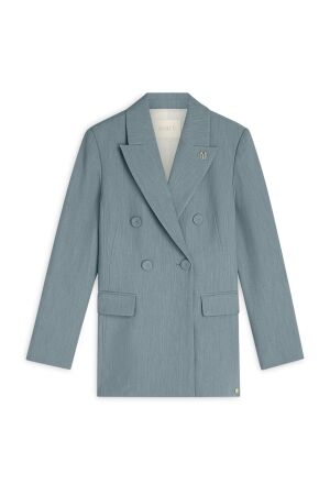 Josh V KASSIDY fitted blazer 625 sky blue melange