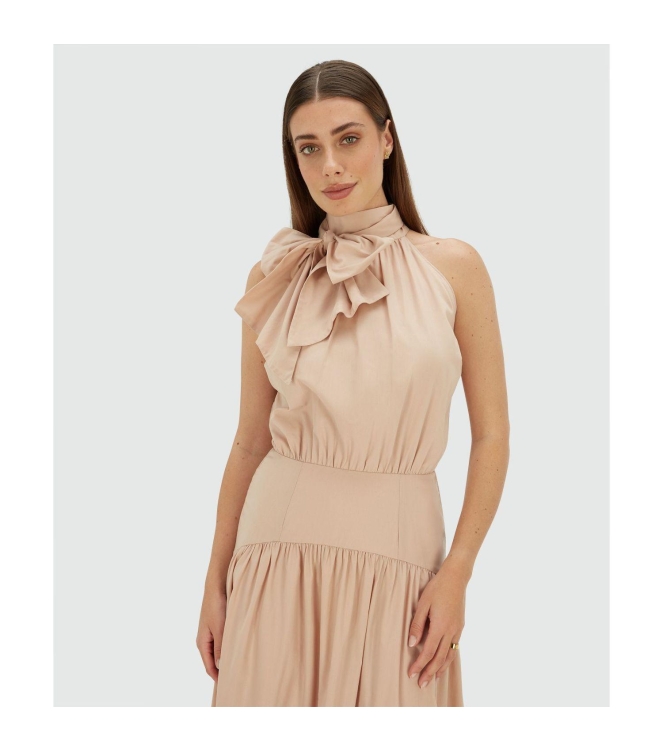 Josh V ELARA regular fit maxi dress 813 dusty pink