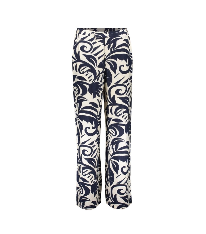Geisha Pants naive flower 675 Navy