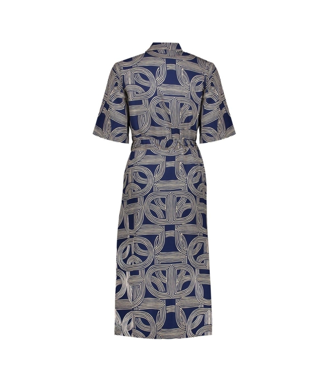 Geisha Dress AOP 675 Navy