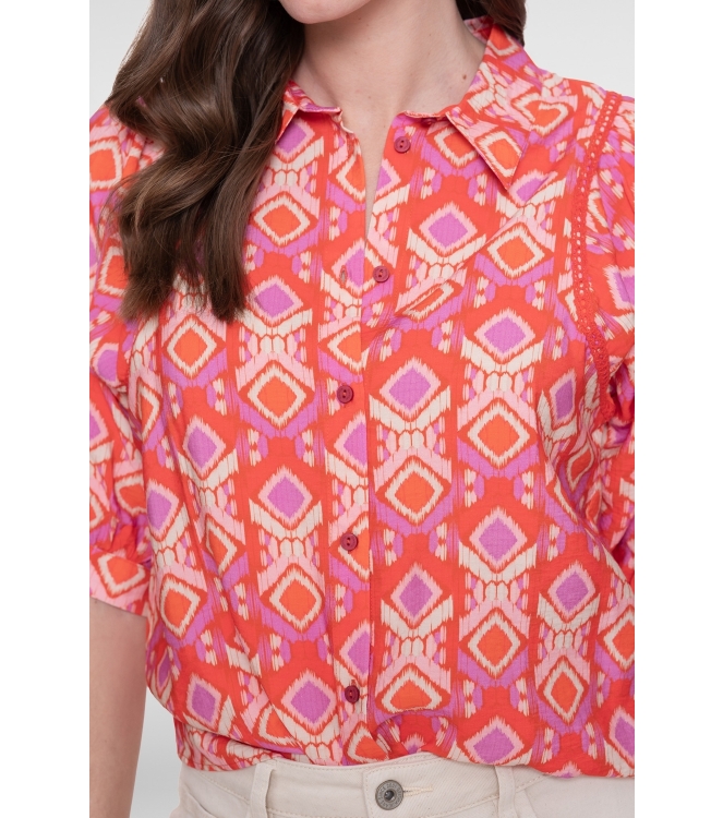 Geisha blouse 450 Red