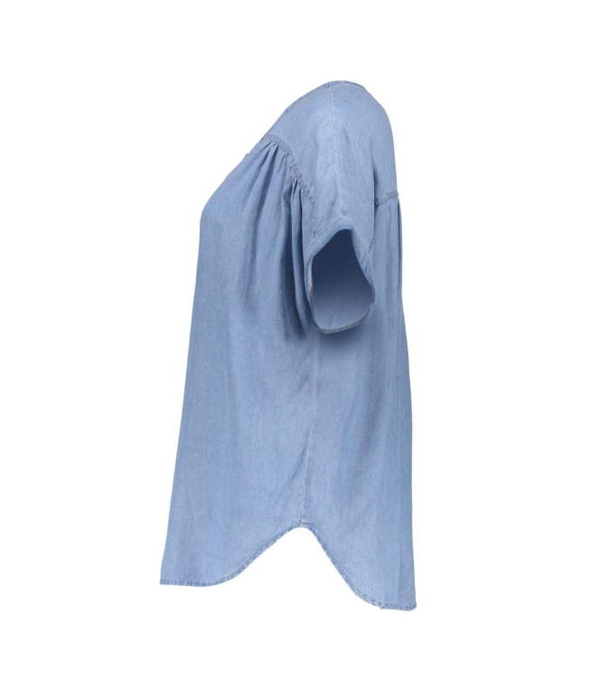 Geisha Top lyocell ropes 830 Bleached denim