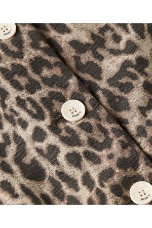 Josh V NADINE bomber jacket with leopard print 604 leopard brown