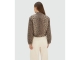 Josh V NADINE bomber jacket with leopard print 604 leopard brown