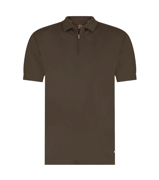 Born with Appetite Dan Knitted Polo Ss 2002 Tabacco