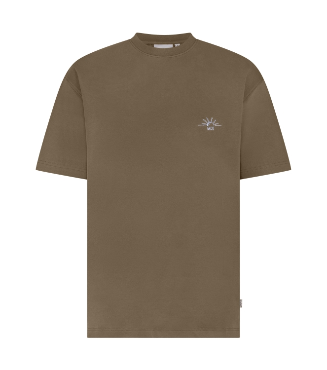 Supply en Co Ezra T-shirt With Backprint 2002 Tabacco