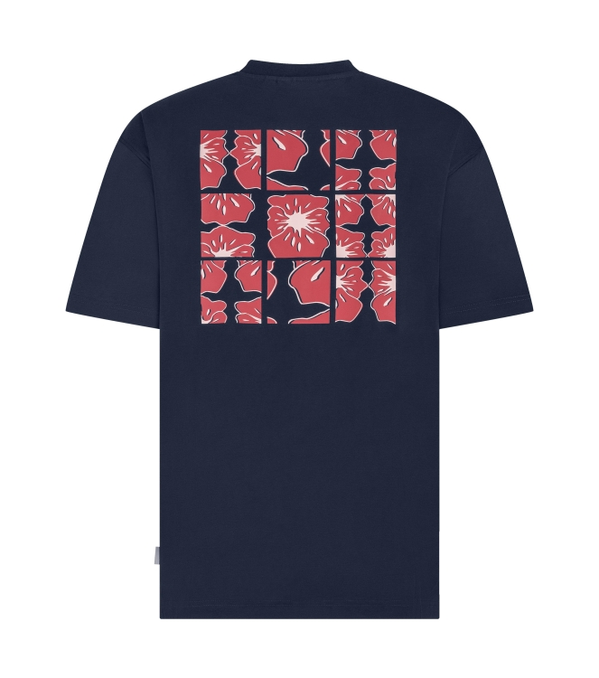 Supply en Co Felton T-shirt With Backprint 4001 Navy