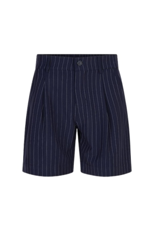 Red Button Cleo Short Palazzo Pinstripe 158 Dark blue