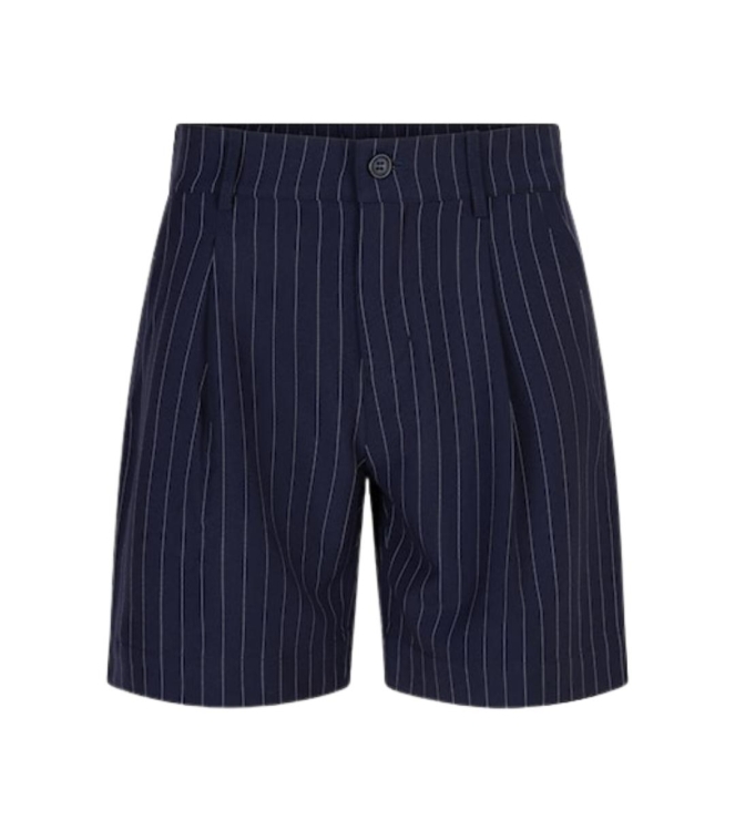 Red Button Cleo Short Palazzo Pinstripe 158 Dark blue
