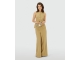 Josh V JESSIE high-rise wide-leg trousers 623 mustard yellow