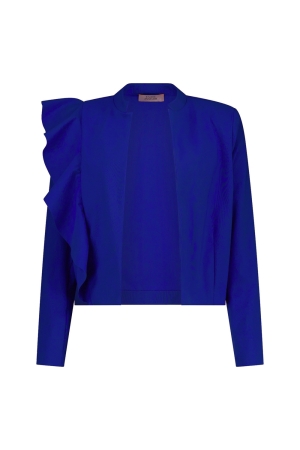 Studio Anneloes Jolijn bonded jacket 7301 electric blue