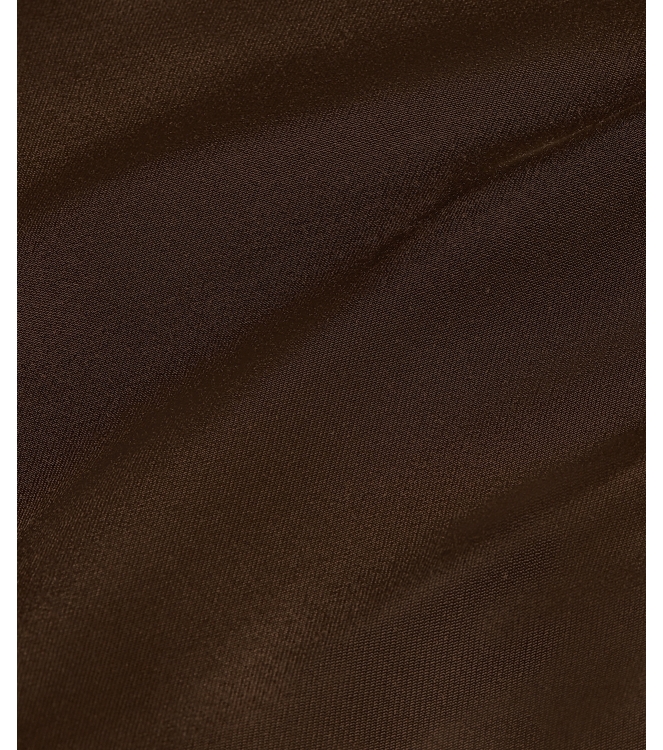 Josh V YAMICIA wrap maxi skirt in satin look 987 brown